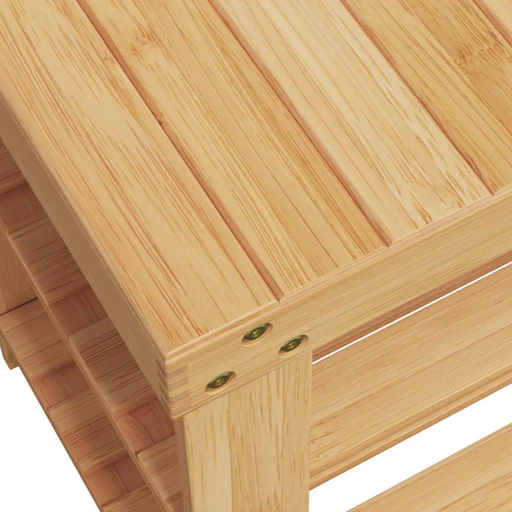 Scarpiera | Mobile per scarpe 3 Ripiani 70x27,5x45 cm Bamb¨´