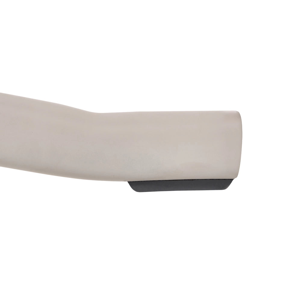 Poltrona girevole in tessuto beige con base girevole e schienale alto poltrona ergonomica