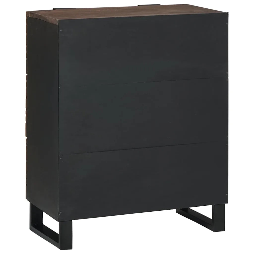 Credenza | Madia | Buffet da pranzo | Armadio da pranzo Marrone 60 x 33.5 x 75 cm Legno massello di mango