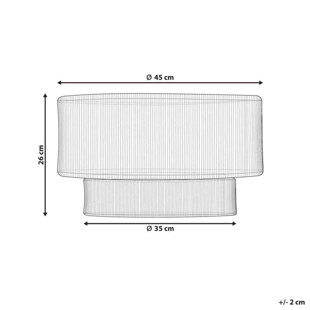 Lampada da soffitto Paralume di iuta naturale Base di ferro nero Lampo boho a sospensione Luce del soggiorno Camera da letto Corridoio