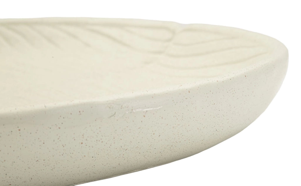 Svuotatasche Stons 33x4x29 cm in Resina Crema