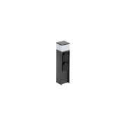 Paletto giardino 30cm nero quadrato G9 11W IP44 Kanlux