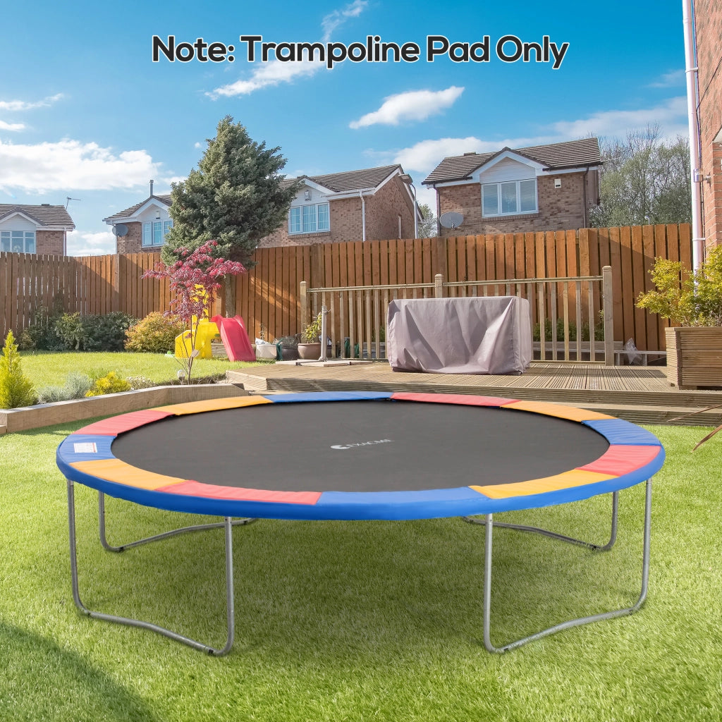 Cuscino di protezione per trampolino ¨C zephmum ¨C 366 cm, rosso