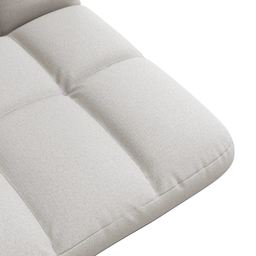 Sedia da Terra Pieghevole Grigio Nuvola 71x51x62 cm in Tessuto 4019744