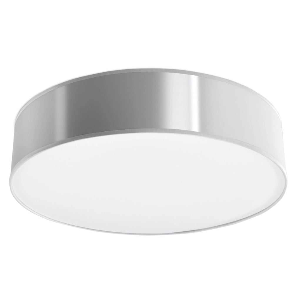 Lampada da soffitto di design arancione spagnolo ARENA Grigio 3x E27 LED 45cm