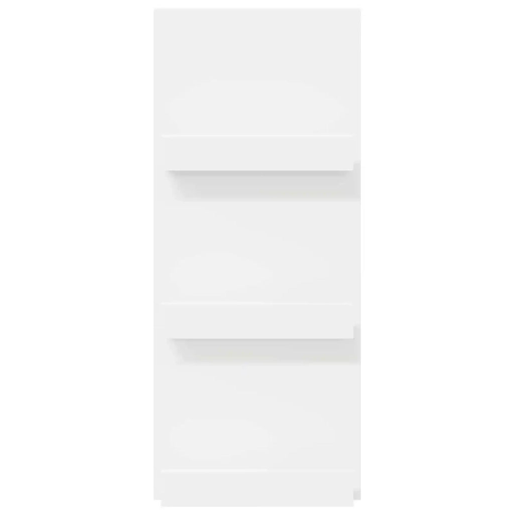 Scaffale per riviste con lo scaffale Bianco 43 x 11 x 102 cm 899511