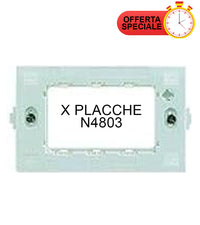 Bticino supporto 3 moduli N4703 per placche N4803 living