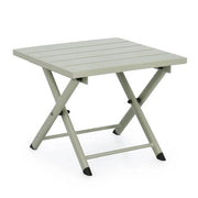 Tavolino da giardino pieghevole in alluminio 44x43 cm - AURE