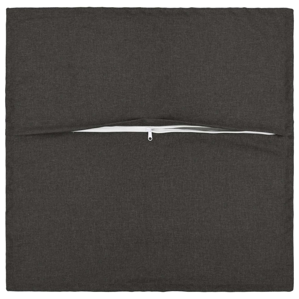 Federa 2 pcs HOUTEN Grigio Scuro 35 x 35 cm Lino 916347