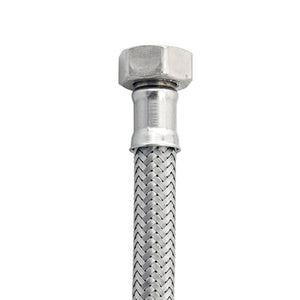 Flessibile in acciaio inox 1/2" ff