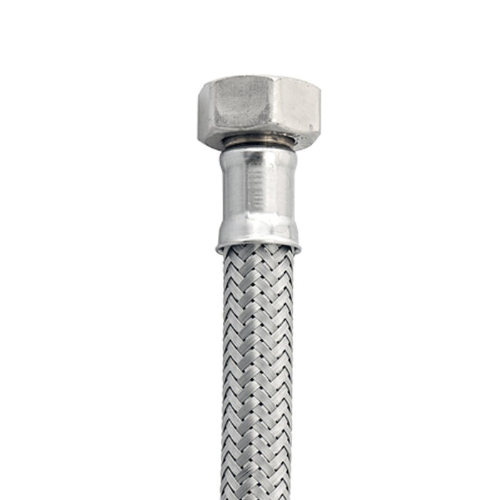 Flessibile in acciaio inox 1/2" ff