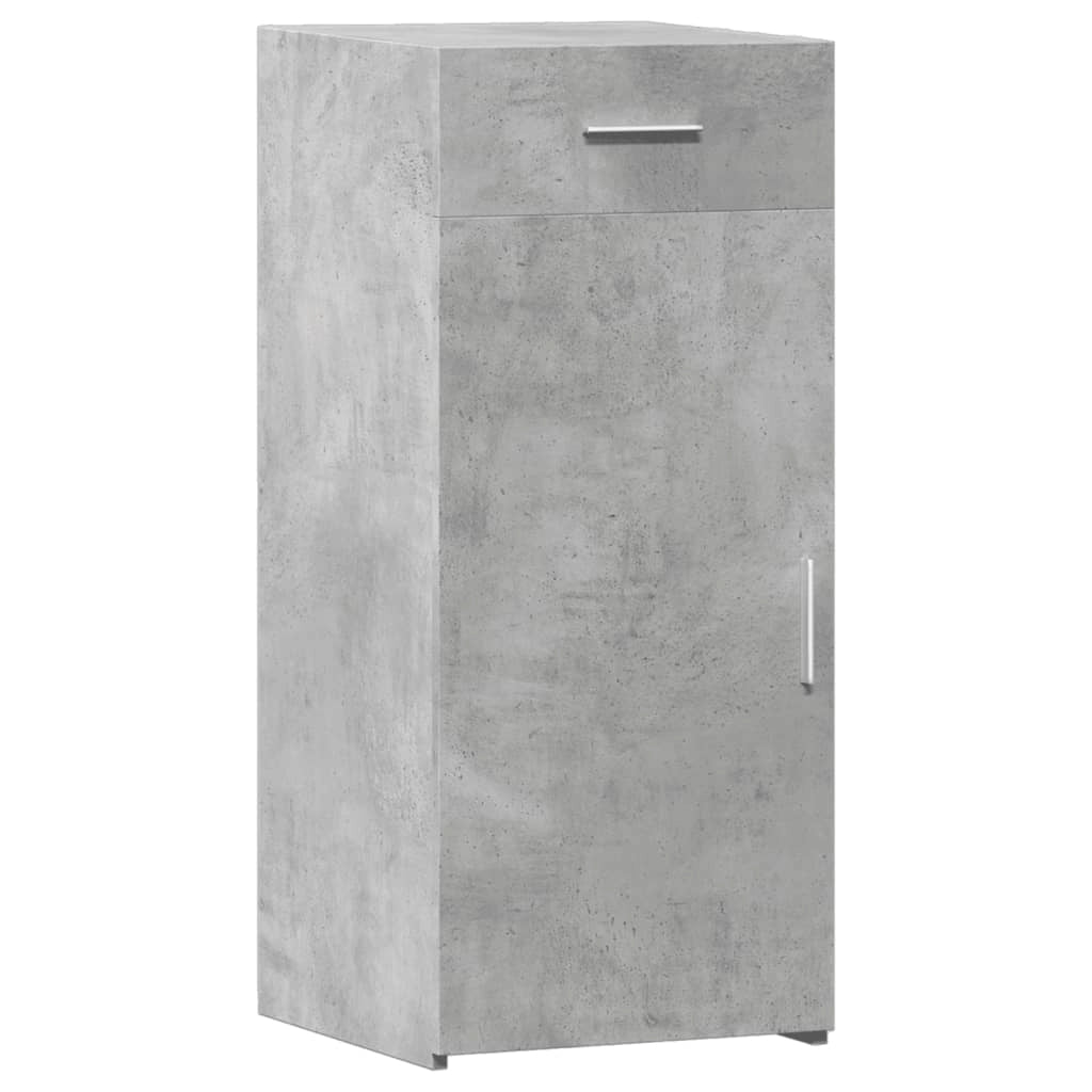 Credenza buffet cassettiera mobile contenitore organizer cucina soggiorno soggiorno 40 x 42,5 x 93 cm derivati ​​del legno grigio 02_0031937
