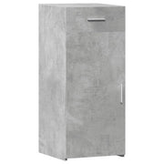 Credenza buffet cassettiera mobile contenitore organizer cucina soggiorno soggiorno 40 x 42,5 x 93 cm derivati ​​del legno grigio 02_0031937