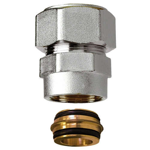 PROLUNGA DIRITTA CROMATA FIL. FAR 24X19 ATT. RAME- 24x19 - 22 x 30 mm- FAR- pezzi 1
