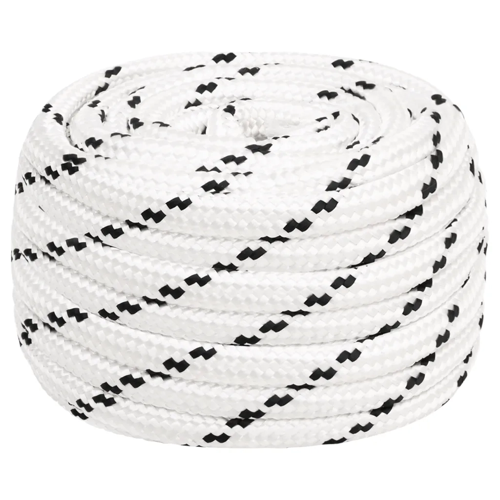 Corda da Lavoro Bianca 16 mm 100 m in Poliestere 152785