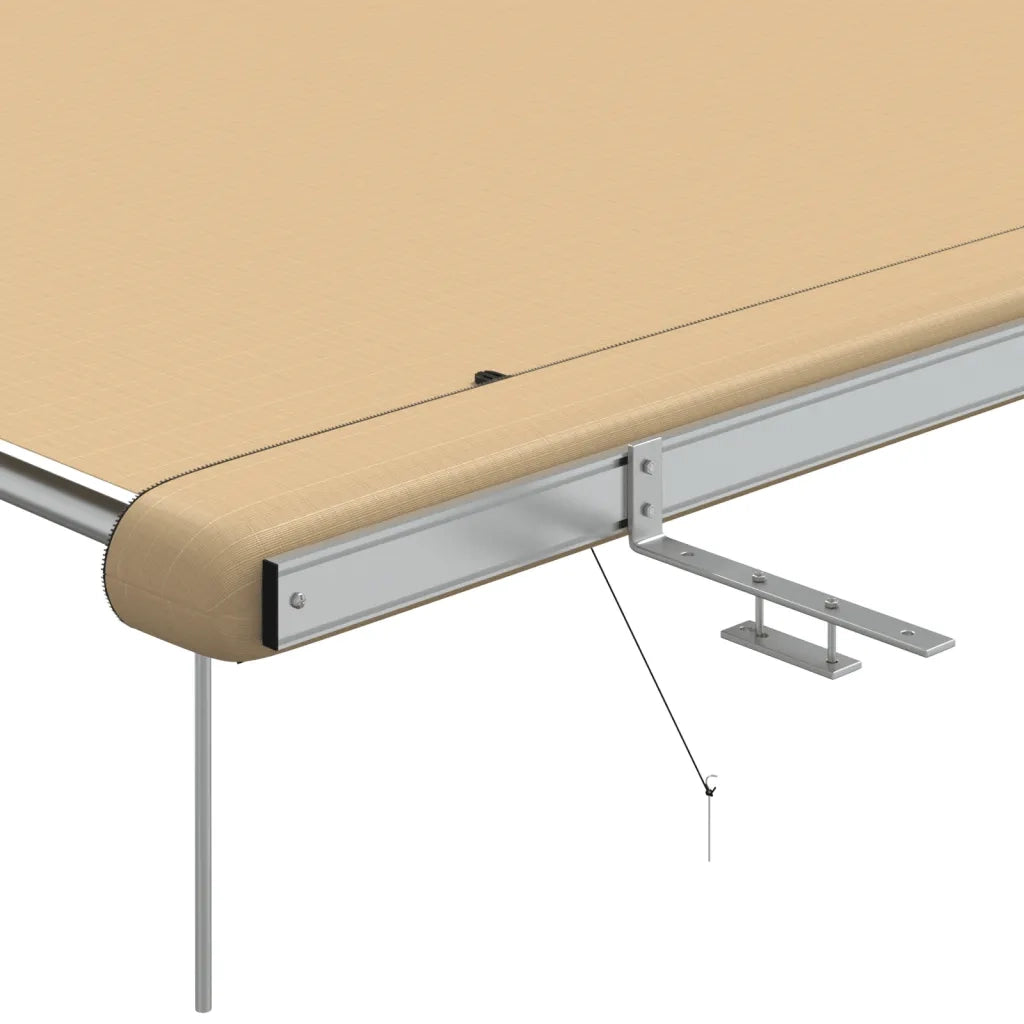 Tendalino per Camper e Roulotte 2,4x3x2,15 m Beige 148140