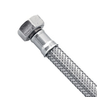 Flessibile in acciaio inox 3/8" f - 1/2" f