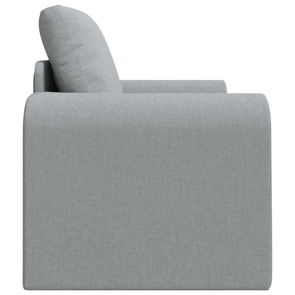 Divano letto | Sof¨¤ letto | Letto singolo Grigio chiaro 98 x 71 x 83 cm Tessuto