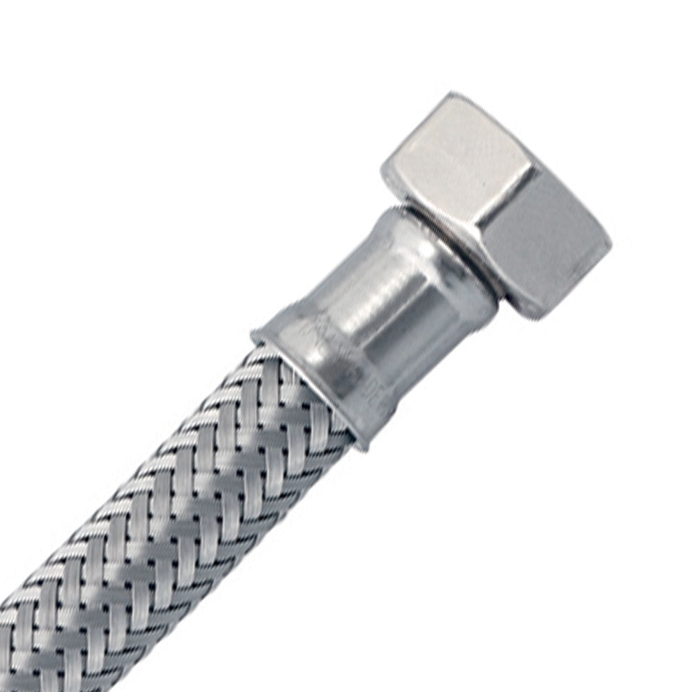 Flessibile in acciaio con prolunga 1/2" ml - 1/2" f