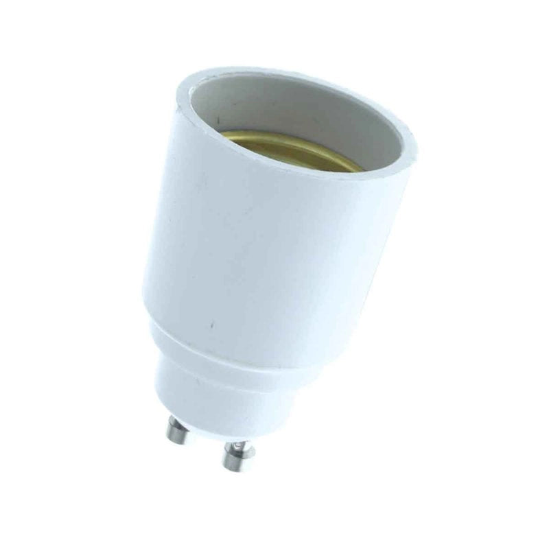 2 Pezzi Portalampade Adattatori Convertitore Lampada Attacco GU10 a E27