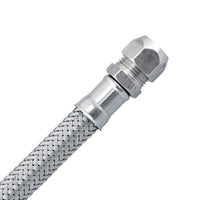 Flessibile in acciaio inox d 1/2" m