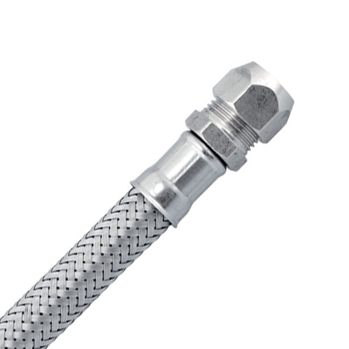 Flessibile in acciaio inox d 1/2" m