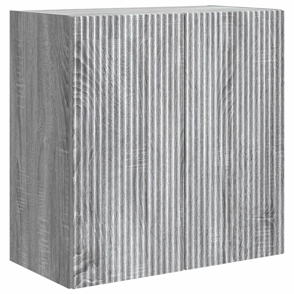 Mobiletto a muro Sonoma grigio 59 x 31 x 60 cm 898411