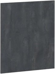 Frontale cucina R-Line, Calcestruzzo nero, 59.6 x 71.3 cm frontale del mobile per mobile forno a mezza altezza