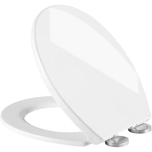 Xuxrus sedile wc universale a forma di o, sedile wc con abbassam