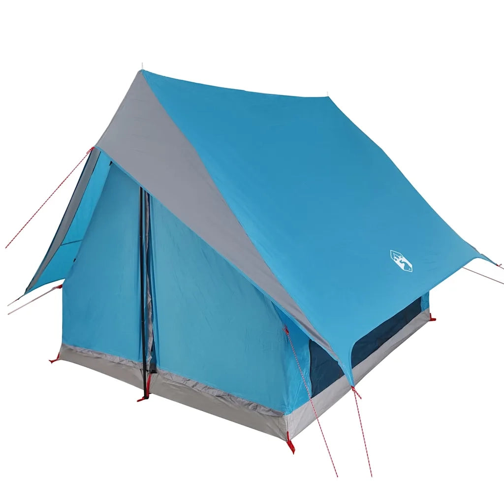 Tenda Familiare con tetto Blu e Grigio 220 x 220 x 184 cm 4100674