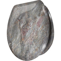 Stel4style sedile wc con abbassamento automatico, motivo: rocce