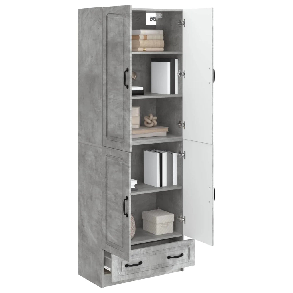 Set di armadi 2 pcs Grigio Cemento Legno ingegnerizzato 3416937