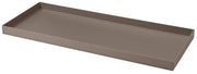 Sottovaso 101x41x5,5cm in Resina Tulli Schio 100 Cappuccino