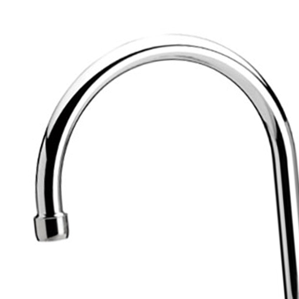 Rubinetto lavabo bianco serie liberty con canna alta