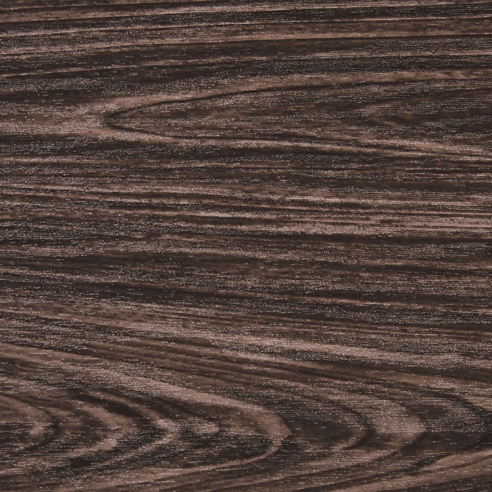 Scrivania Home Office Top in legno scuro 100 x 50 cm con struttura in metallo verniciato a polvere Nero