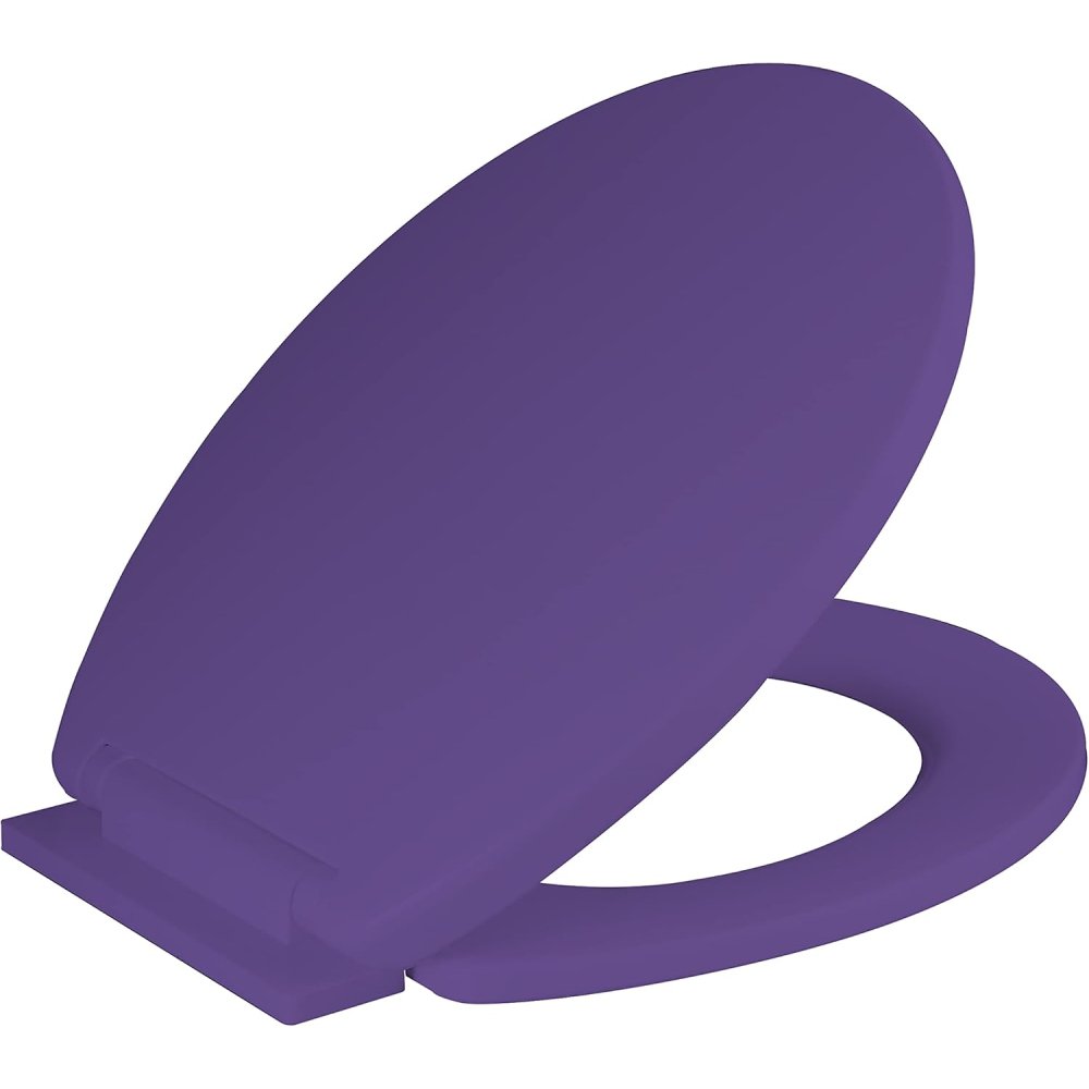 Ram online - sedile wc con chiusura morbida, colore: viola