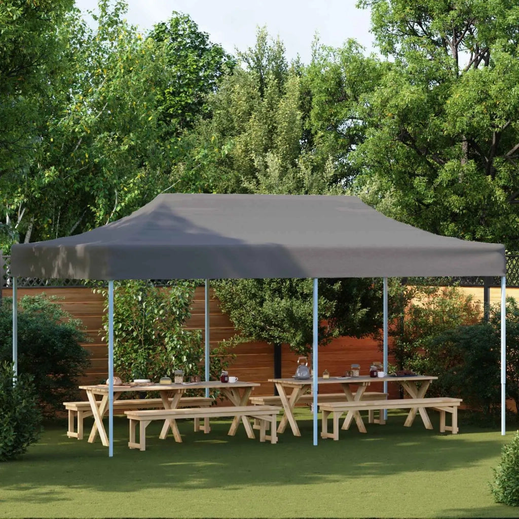 Tenda Party Antracite 291 x 580 x 315 cm Tessuto Oxford 42023642