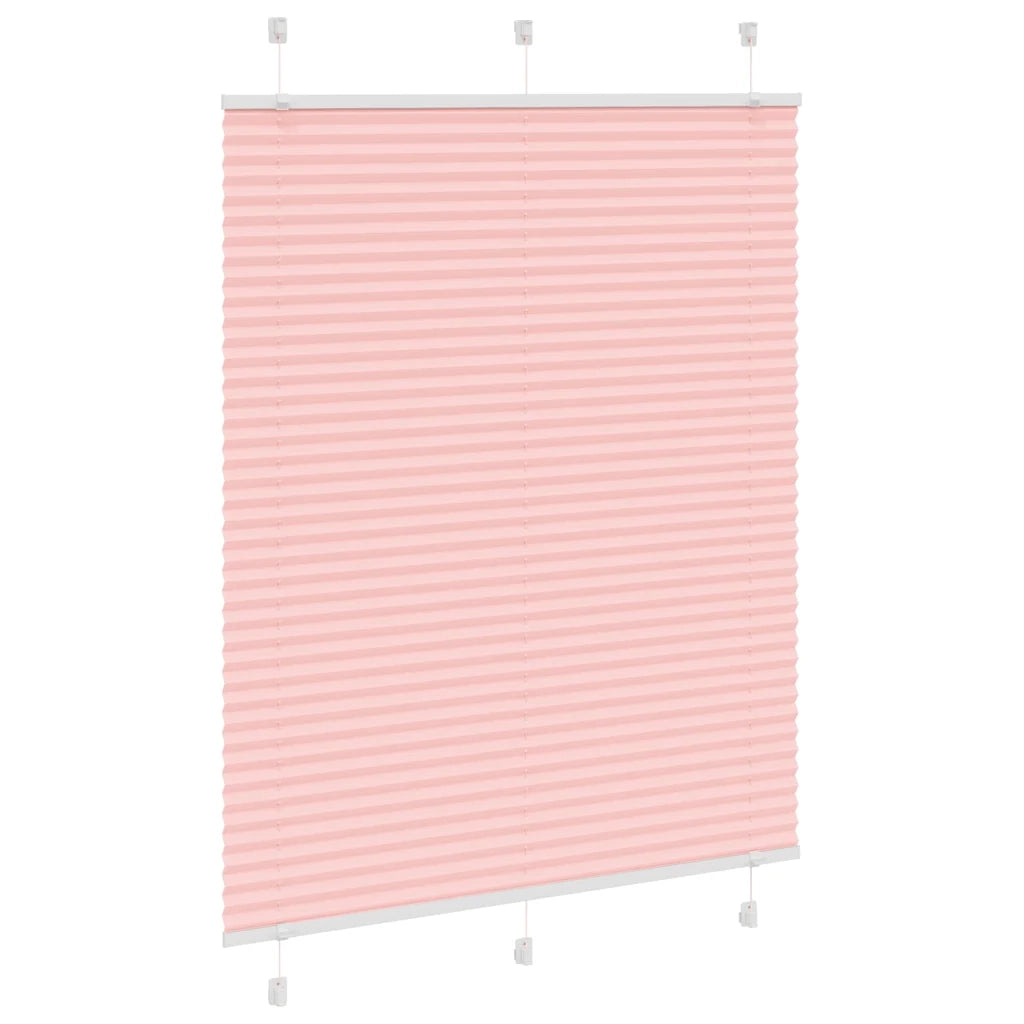 Tenda Plissettata Rosa 110x100 cm Larghezza Tessuto 109,4 cm 4015434