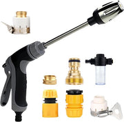 Lavatrice ad alta pressione Turbo per tubo da giardino - Aspirapolvere per irrigazione di giardino, lavaggio auto e doccia per animali domestici