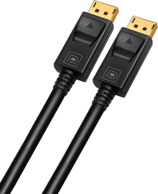 Cavo DisplayPort 1.4 - 8K 60Hz - 4K 144 Hz - 32,4 Gbps - Certificato - Cavo DisplayPort 1.4 - 1,5 Metro