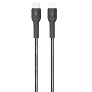 Trade Shop - Cavo Di Ricarica Trasferimento Dati Intrecciato Da 1 Mt Da Type-c A Lightning Q-sj02 -