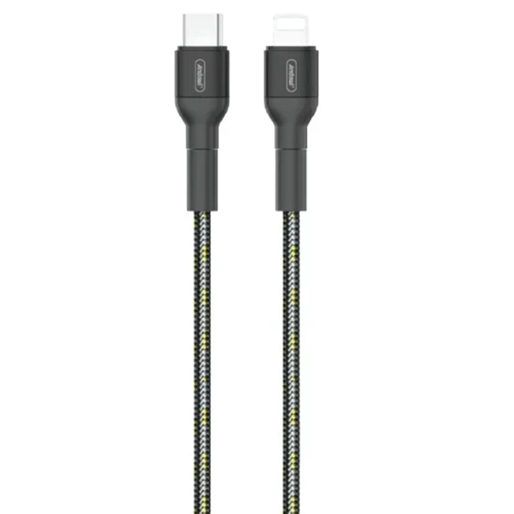 Trade Shop - Cavo Di Ricarica Trasferimento Dati Intrecciato Da 1 Mt Da Type-c A Lightning Q-sj02 -