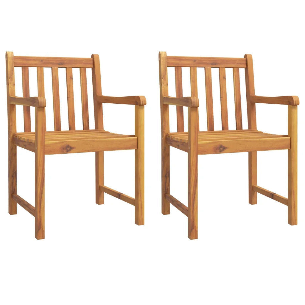 Set da Pranzo per Giardino 3 pz in Legno Massello di Acacia 3206275