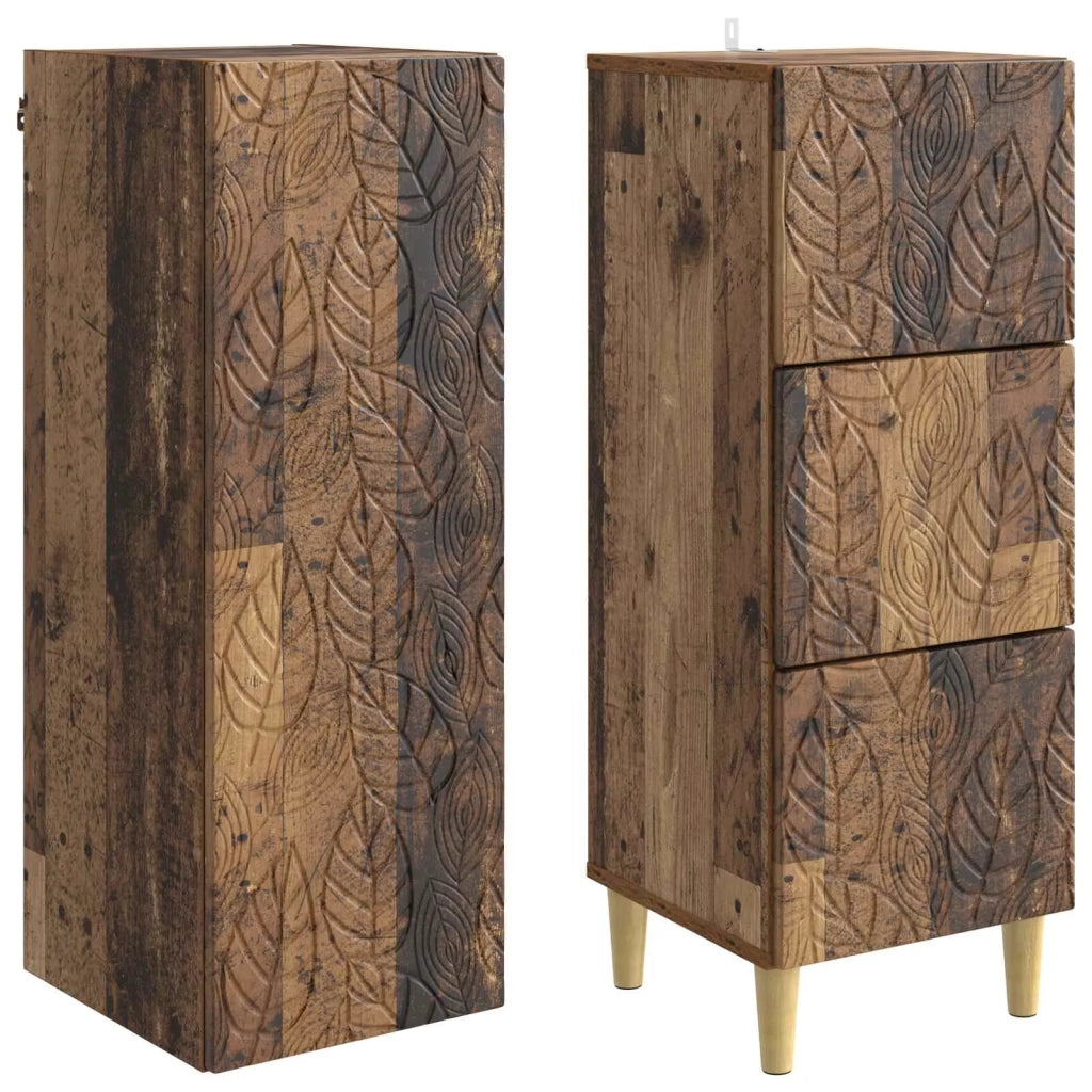 Set di armadi 2 pcs Legno antico 33 x 34,5 x 90 cm 3416734