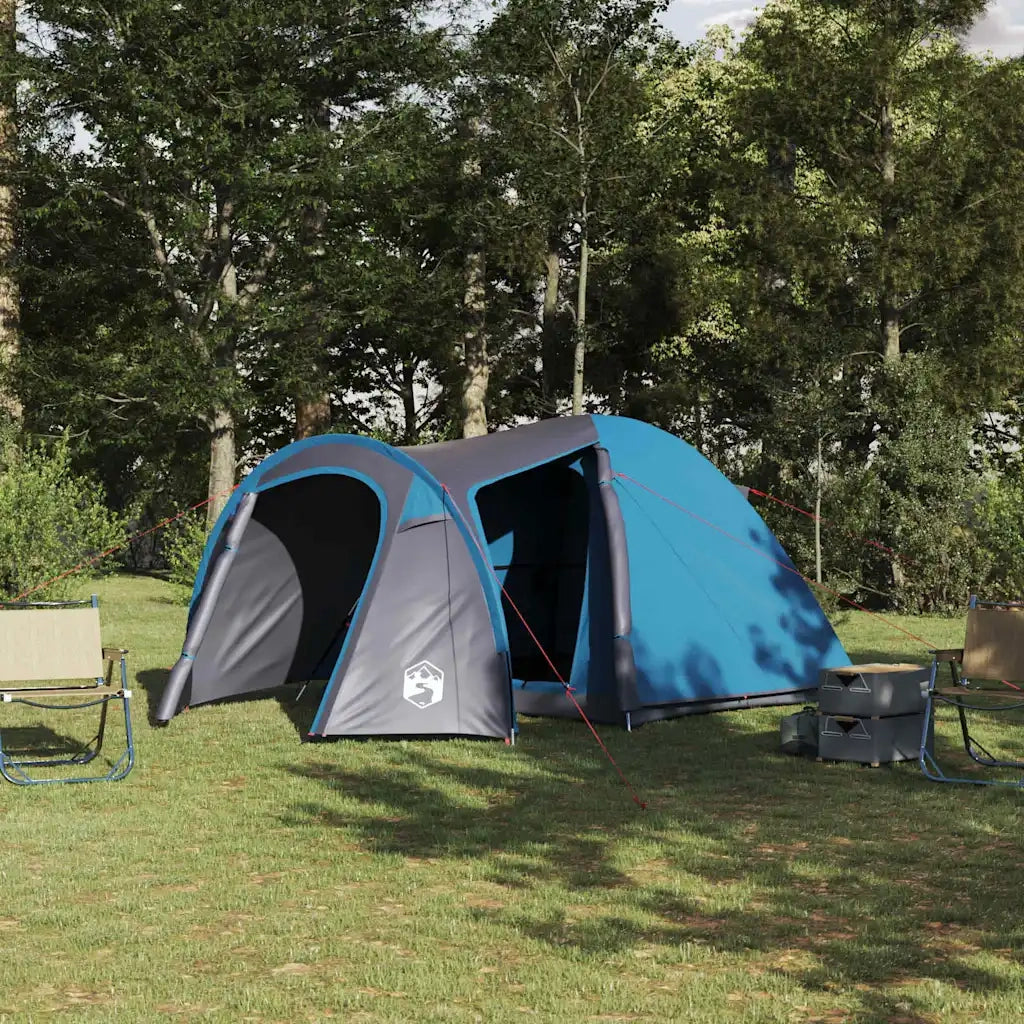 vidaXL Tenda a Cupola con tetto con archiviazione Blu
