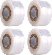 Foglia adesiva per piante - 5 cm x 200 m - Foglia adesiva trasparente - Foglia per ente - Foglia per giardinaggio - Foglia per serra - Foglia PE estensibile adesiva - Foglia per fiori trasparente - Idonea per l'innesto di gemme e rami in giardini e serre