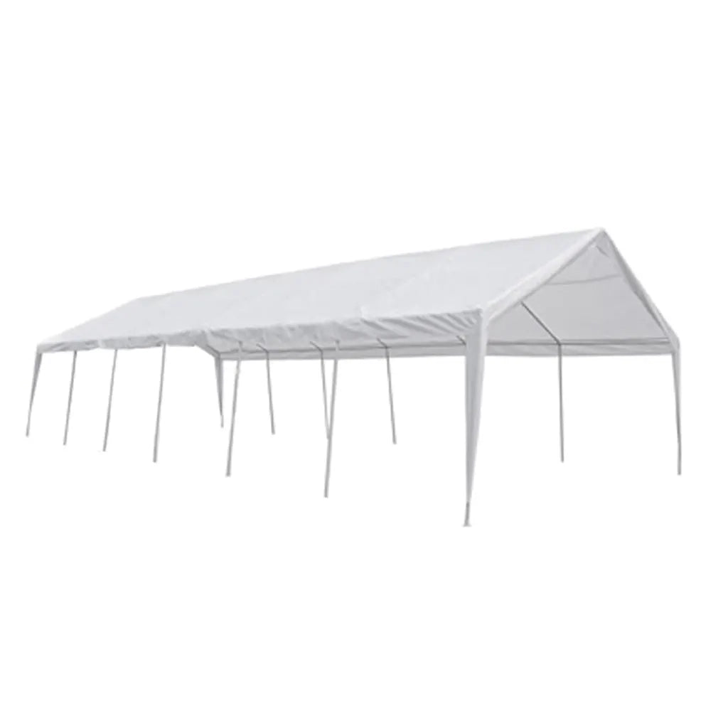 Tenda per Festa da Giardino Bianca 12 x 6 m 271798