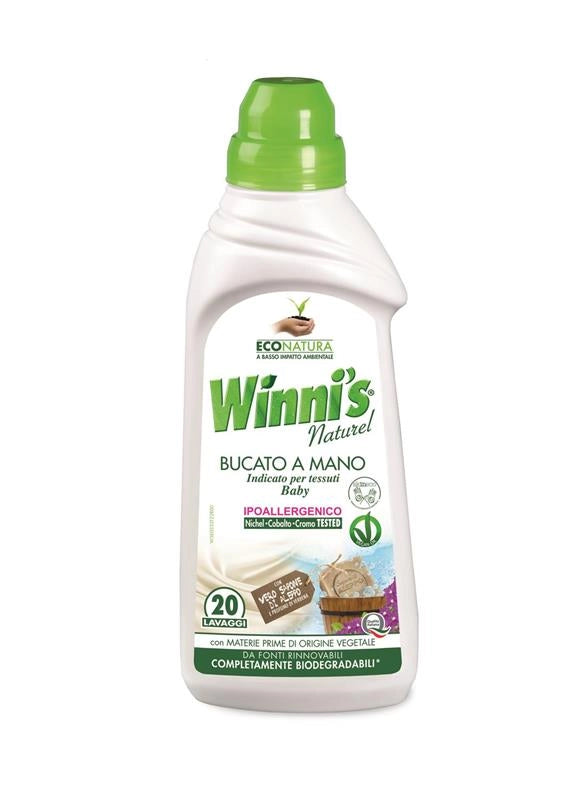 WINNI'S NATUREL DETERSIVO BUCATO A MANO PER TESSUTI BABY 750 ML