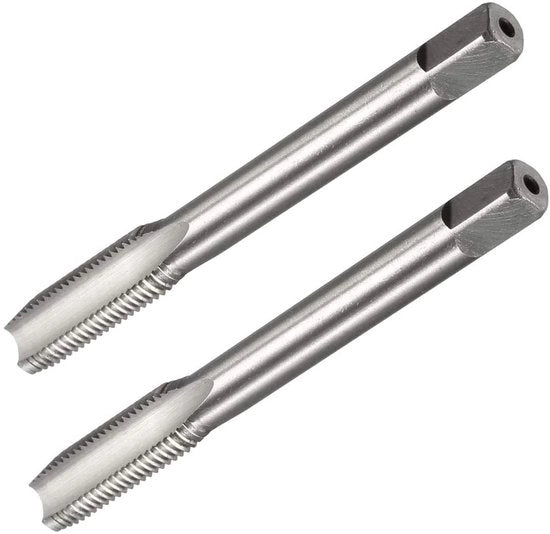 Kit di due chiavi a vite M8 x 1 mm - tolleranza H2 - alta velocità acciaio - chiave a vite non liscata - per riparazione e nuove viti - chiave a vite per viti