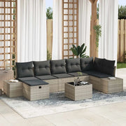 Set di divani con cuscino 8 pcs polyrattan